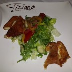 Gebackener Mozarella auf Salat - Tiziano - Wien
