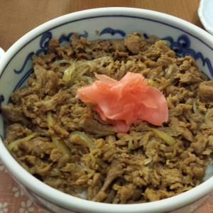 Gyuu Shigure Don, Reisschale mit Rindfleisch, Glasnudeln und Zwiebeln ... - Nihon Bashi - Wien