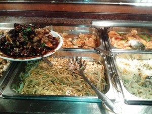 Asia-Restaurant Stammhaus - Buffet fertige Speisen