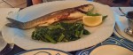 Branzino/Wolfsbarsch mit Mangold, statt den Petersilerdäpfel hatten wir ... - Ilija - Wien