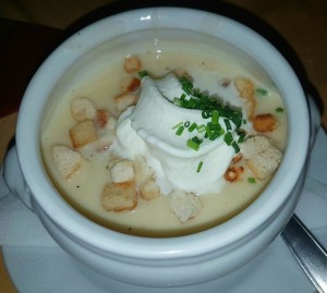 Knoblauchcremesuppe