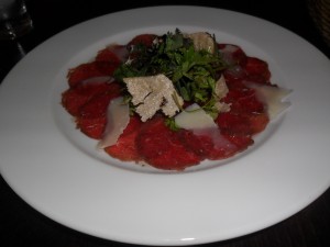 Carpaccio mit Trüffel