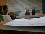 Tisch und leerer Teller ;) - Le Burger - Wien