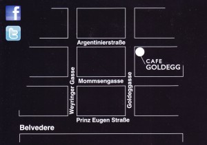 Goldegg - Visitenkarte 02 - Cafe Goldegg - Wien