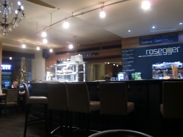 Blick zur Bar - Café Rosegger - Leibnitz