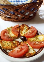 To Syrtaki - Gegrillter Halloumi als Vorspeise (EUR 5,00)