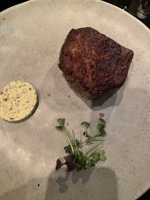 Filetsteak, sehr delikat.