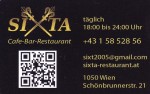 Sixta - Visitenkarte - Sixta - Wien