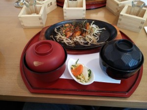 Hauptspeise des Gourmetweeks 2015 Menus 
Lachs - Sakai - Taste of Japan - Wien