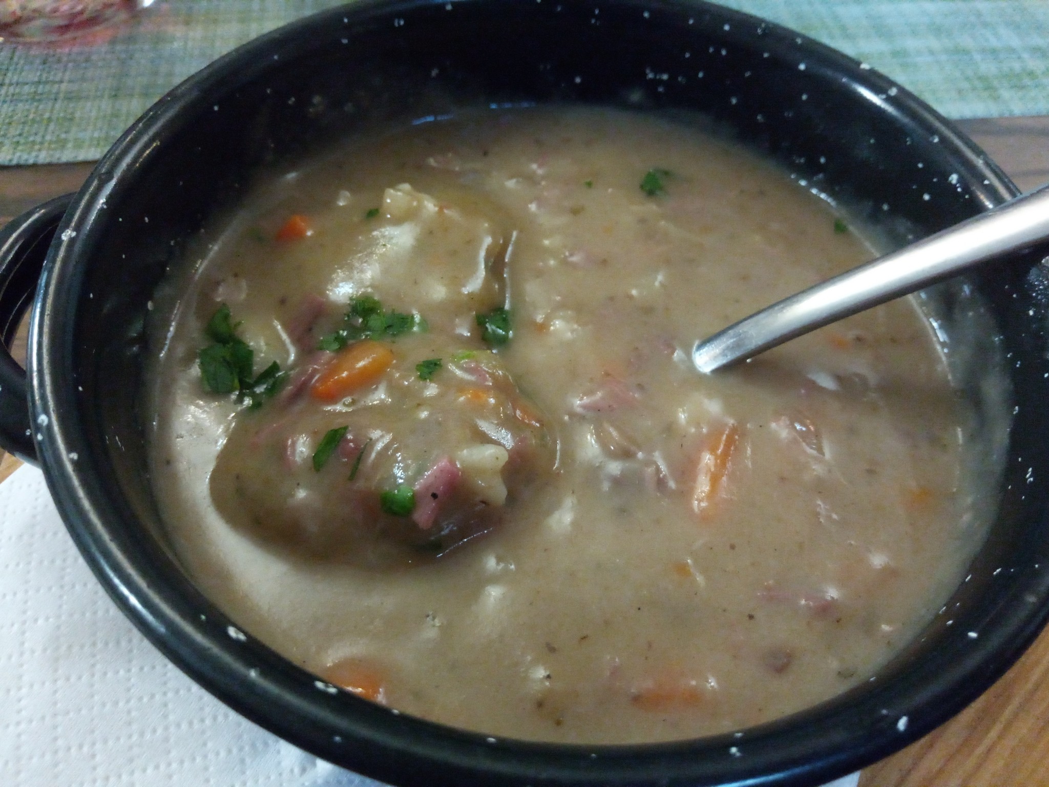 Sehr gute Ganslsuppe - Gasthaus Reinthaler - Wien
