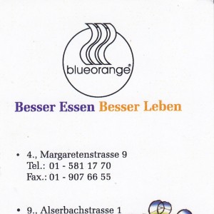 BlueOrange - Visitenkarte - blueorange - Wien
