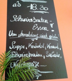 Schweinsbratenessen - Café STU - Wien