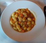 Gnocchi mit Kürbis und Erbsenschoten (?!) - Drei Königshof - Stockerau