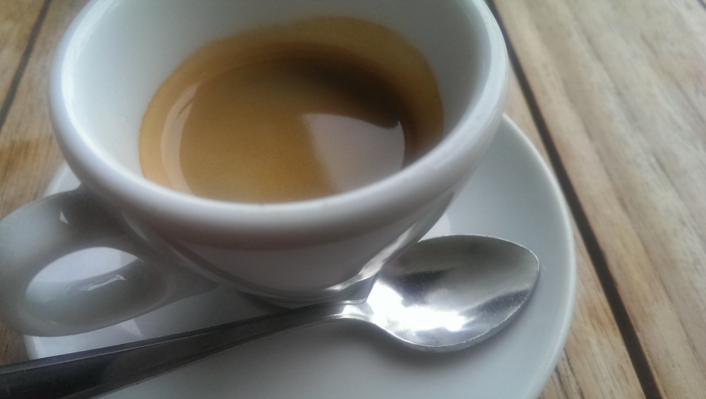 Der kurze Espresso. - Seerestaurant Salzmann - Fußach