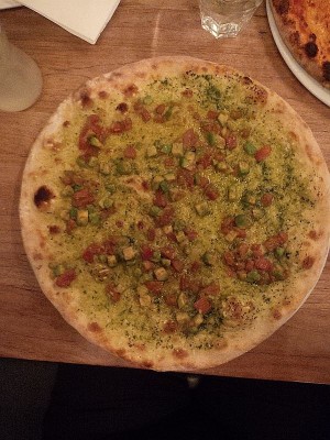 Pizza Guacamole vegan