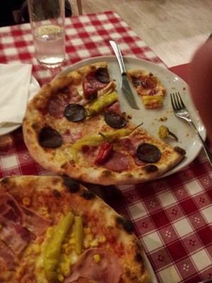 Pizza Tschüss Papa - Olive - Wien