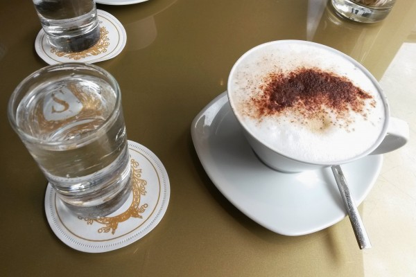 Cappuccino - Cafe Sacher Graz - Graz
