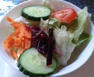 Persisches Restaurant AVA - Salat zu den Hauptspeisen - AVA - Wien