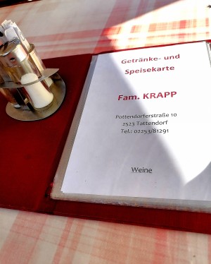 Heuriger Krapp - Tattendorf