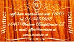 Café Wortner - Visitenkarte