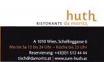 Huth da moritz - Visitenkarte