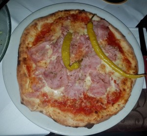 Pizza Diavolo klein (null Schärfe) - Marino Pizzeria Trattoria - Wien