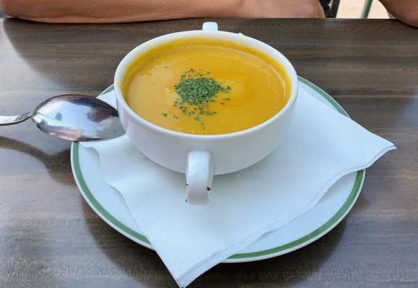 Die Kürbiscremesuppe - Gasthof Poldiwirt - Gars am Kamp