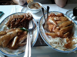Knusprige Ente und knuspriges Huhn - China-Restaurant Sun - Wien