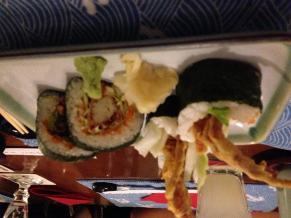 Spider-Roll, leider ladet sich dieses Foto immer falsch herum :/ - Nihon Bashi - Wien