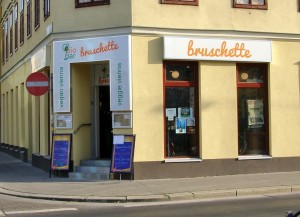 Hier gehts rein - Bio Bar Bruschette - Wien
