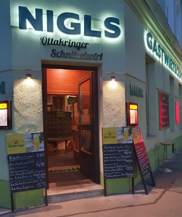 Gasthaus Nigls "Ottakringer Schnitzelwirt" - Nigls Gastwirtschaft - Wien