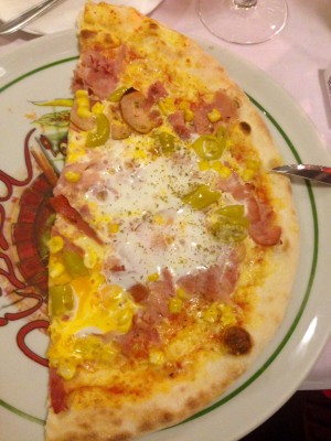 Pizza Provinciale (mit Ei)