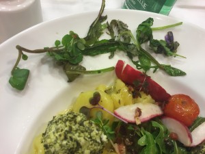 Verwelkte Blätter im Salat - Resort Royal - Bad Ischl