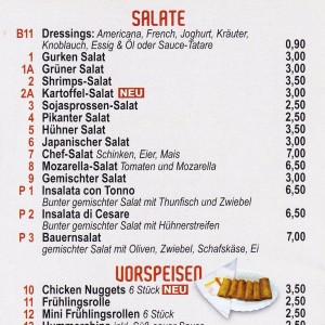 Halal Food Karte Seite 2 - Halal Food - Wien