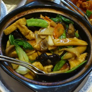 Tofu-Gemüse Topf - Happy Buddha - Wien