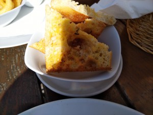 Garlic Ciabatta (zu Carpaccio) - O'Connors Old Oak - Wien