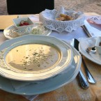 Schwammerlsuppe mit Hadnsterz - Landhotel Restaurant Hubinger - ETMIßL