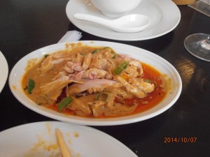 Hühnerstreifen mit 1000 Geschmacksrichtungen (laut Kartenname) - Chinarestaurant No. 27 - Wien