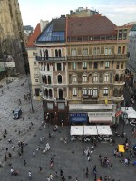 Der Blick von der Terrasse vom ersten Haus am (Stephans-)Platz - Do & Co Stephansplatz - Wien