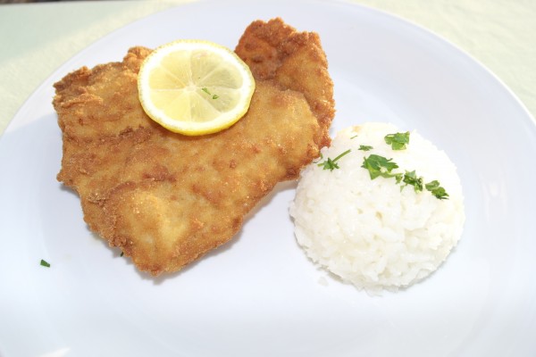 Gordon Bleu mit Reis - Seewirt - Podersdorf am See