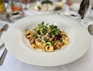 Hausgemachte Tagliatelle mit Eierschwammerl, sehr gut - Martinelli - Wien