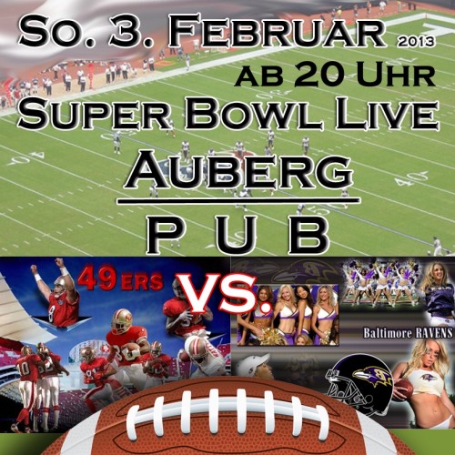 Super Bowl Live @AubergPUB