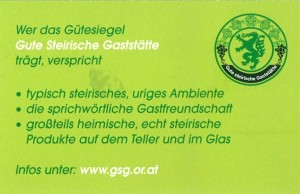 Gasthof Pfleger - Visitenkarte - Gasthof Pfleger - Graz