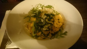 Risotto with Roasted Pumpkin, Pumpkin Seeds, Austrian Mature Hard Cheese, Cress and Confit Tomato