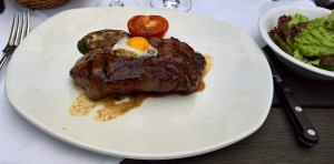Rib Eye Steak, sehr gelungen - Schreiner’s Gastwirtschaft - Wien