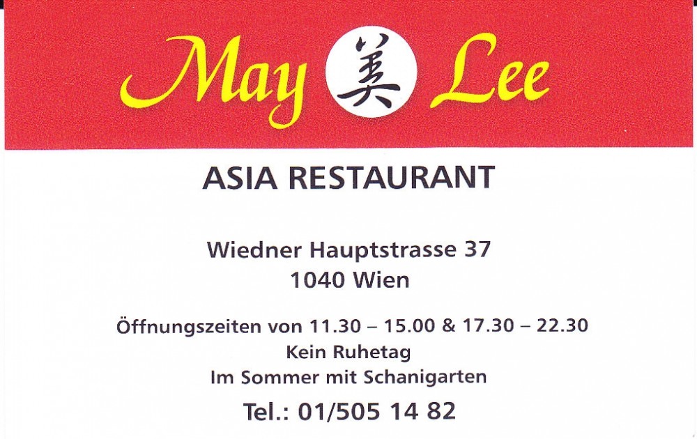 May Lee Treuepass 1 - May Lee - Wien