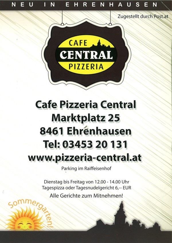 Cafe Pizzeria Central - Ehrenhausen