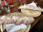 Schweinsbraten und Verhackertsbrot - Buschenschank Schleiss - Kaindorf