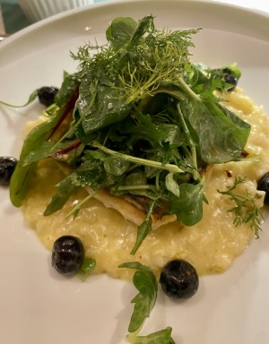 Gemüserisotto mit gebratenem Skrei - Walkerbach - Lech