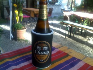 Chang Original im original Kühler - Glas nur auf Anfrage - Bangkok Station - Tullnerbach